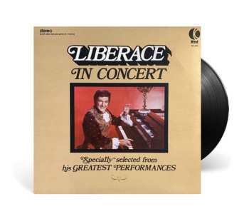 Liberace in Concert Vinyl LP Record