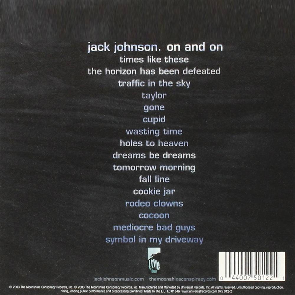 Jack Johnson- On And On Jack Johnson- On And On