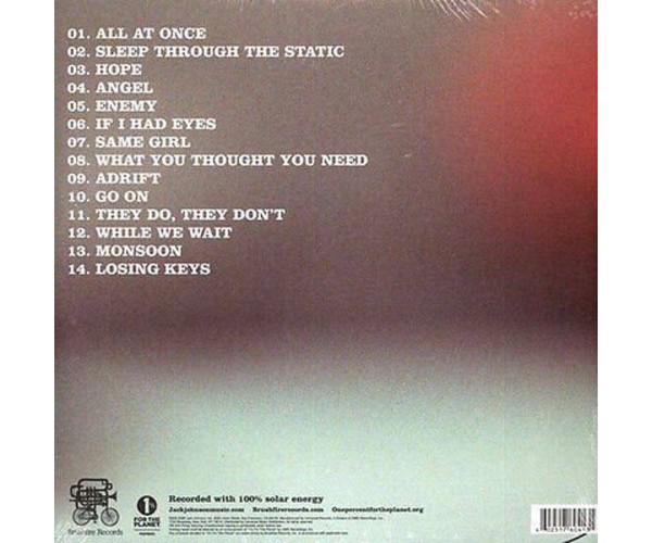 Sleep Through The Static by Jack Johnson Sleep Through The Static by Jack Johnson