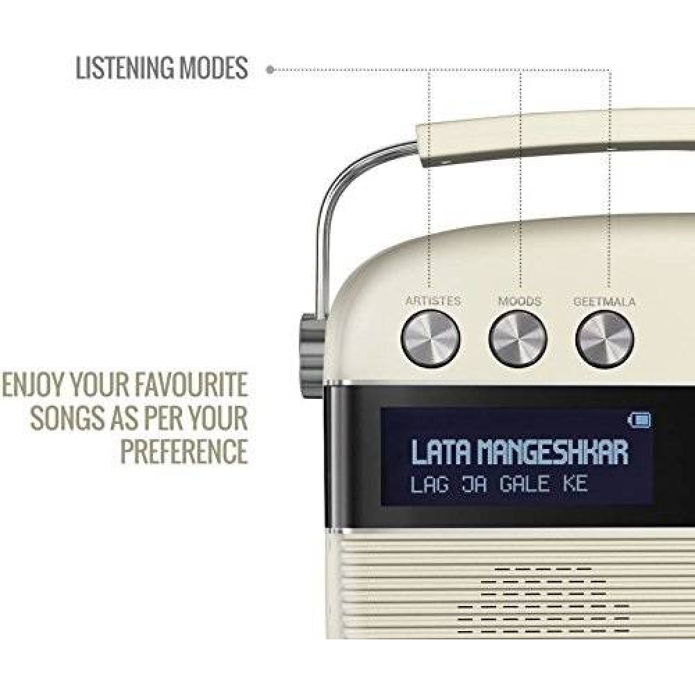 Saregama Carvaan Bengali White Saregama Carvaan Bengali White