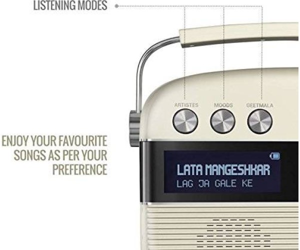 Saregama Carvaan Bengali White