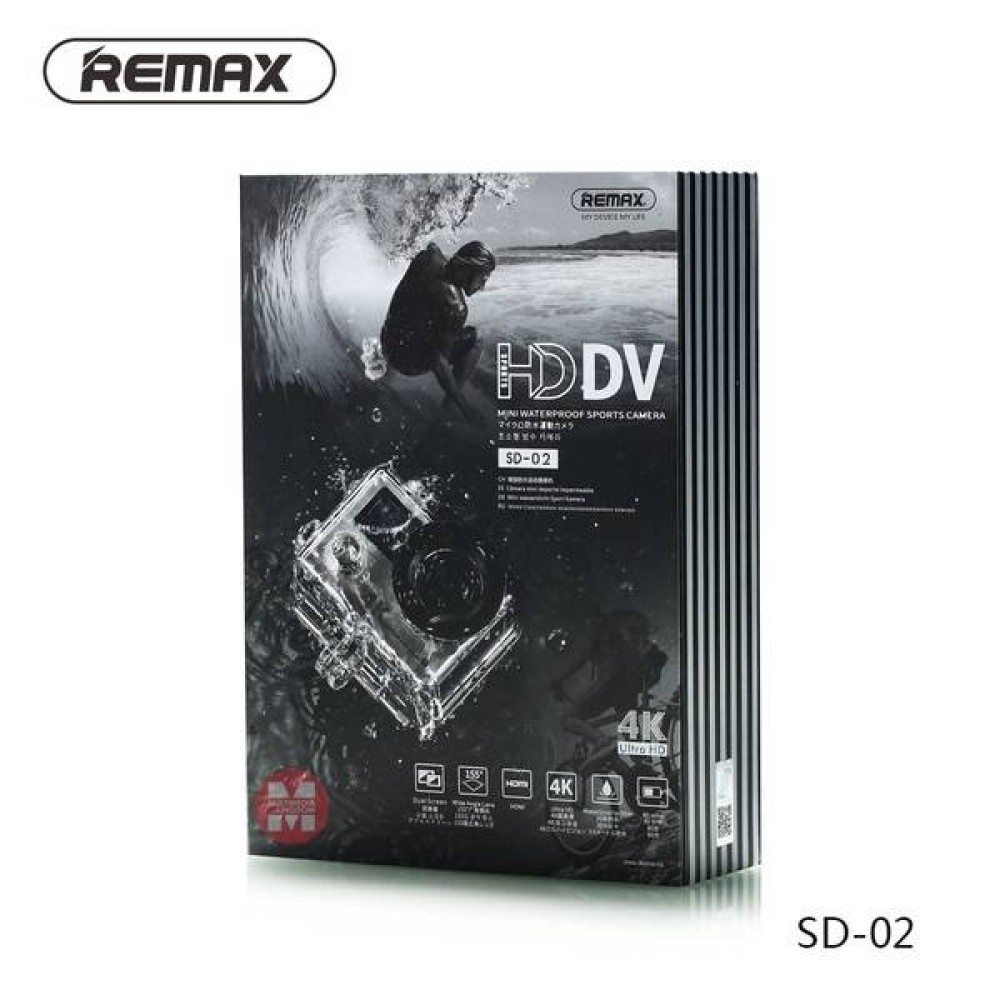 Remax SD 02 Ultra HD 4K Action Camera