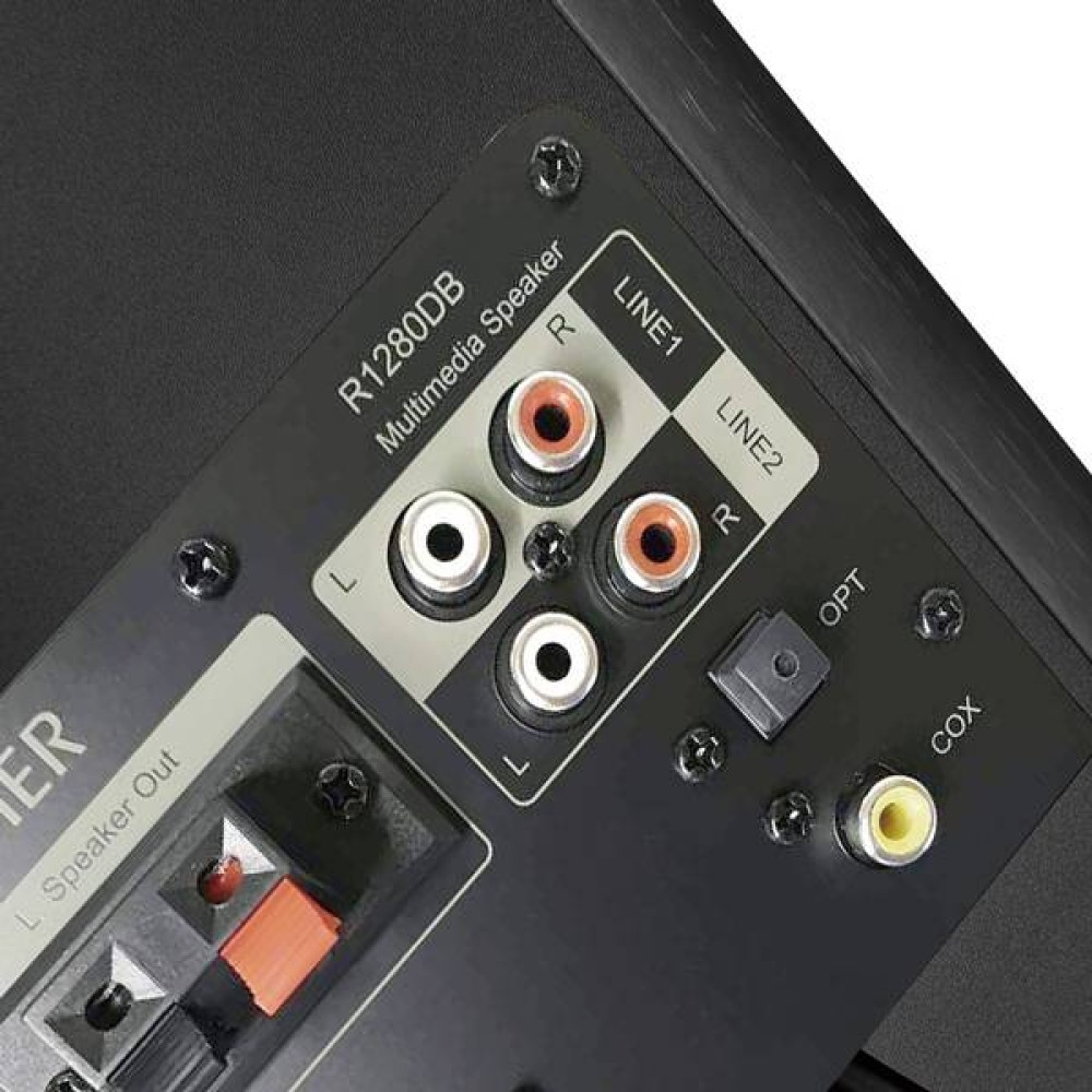 Edifier R1280DBS Black Bluetooth Bookshelf Speaker Edifier R1280DBS Black Bluetooth Bookshelf Speaker