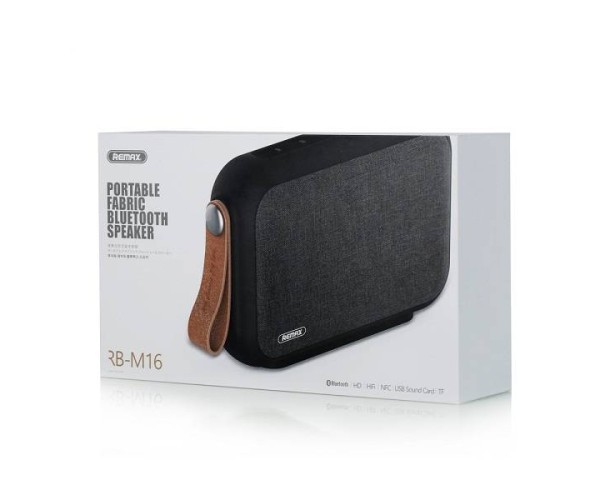 Remax RB-M16 Fabric Bluetooth Speaker Remax RB-M16 Fabric Bluetooth Speaker