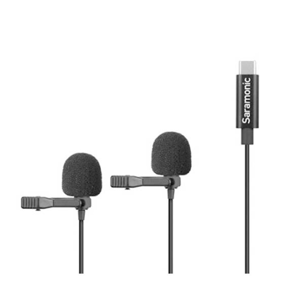 Saramonic LavMicro U3C Dual Omnidirectional Lavalier Microphone