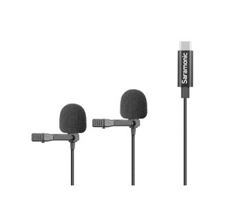 Saramonic LavMicro U3C Dual Omnidirectional Lavalier Microphone