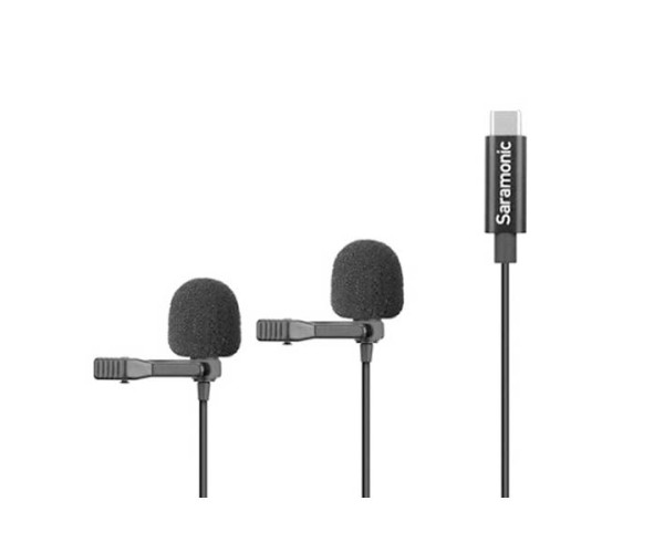 Saramonic LavMicro U3C Dual Omnidirectional Lavalier Microphone