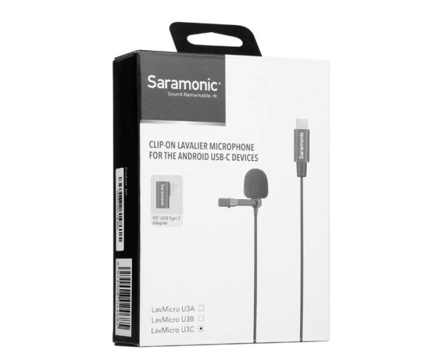 Saramonic LavMicro U3C Dual Omnidirectional Lavalier Microphone