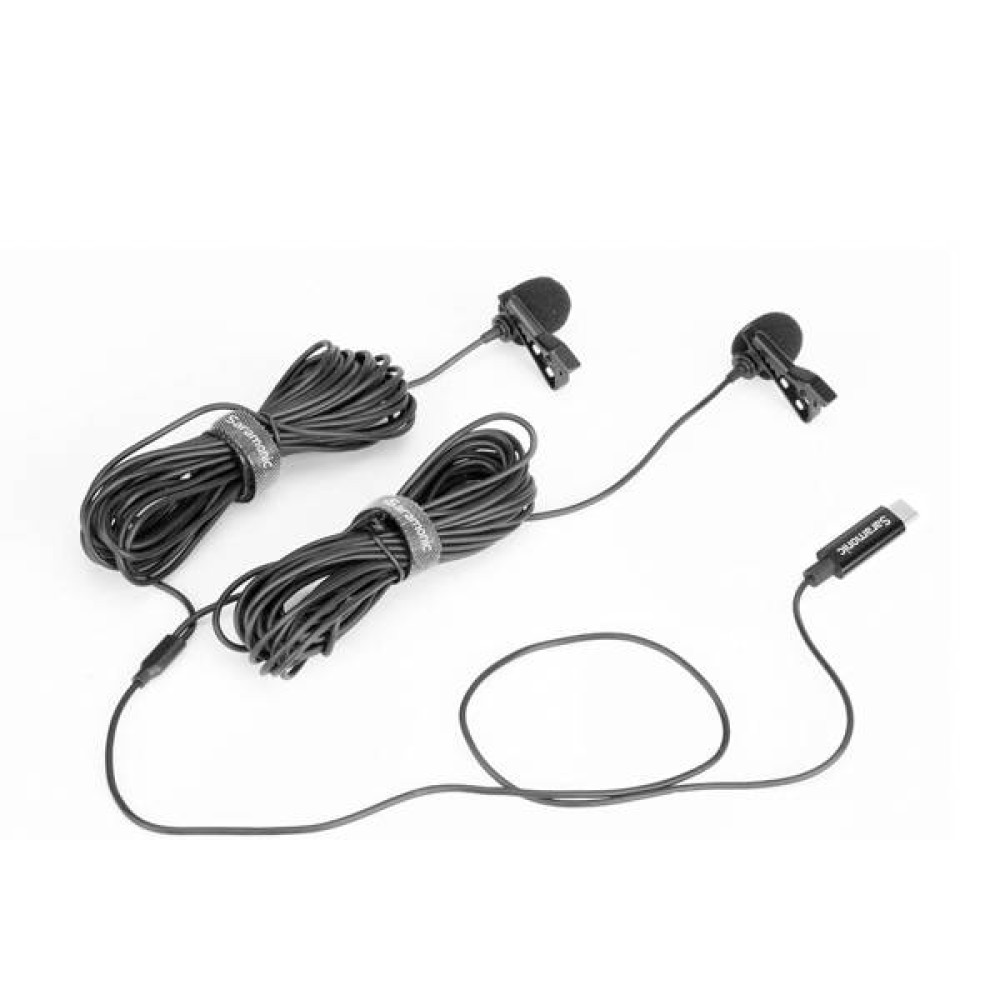 Saramonic LavMicro U3C Dual Omnidirectional Lavalier Microphone