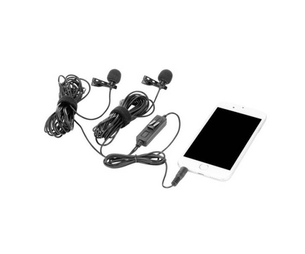 Saramonic LavMicro U3C Dual Omnidirectional Lavalier Microphone