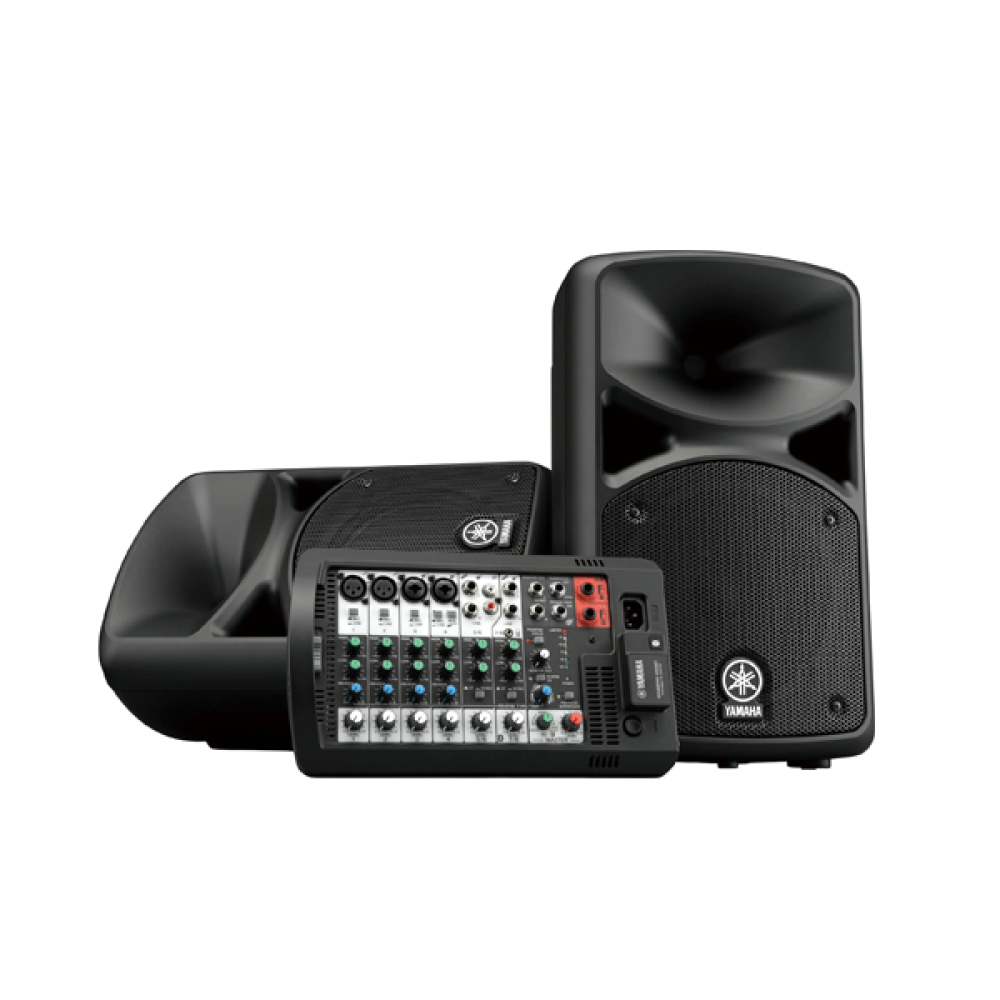 Yamaha STAGEPAS 400BT Portable PA Speakers 