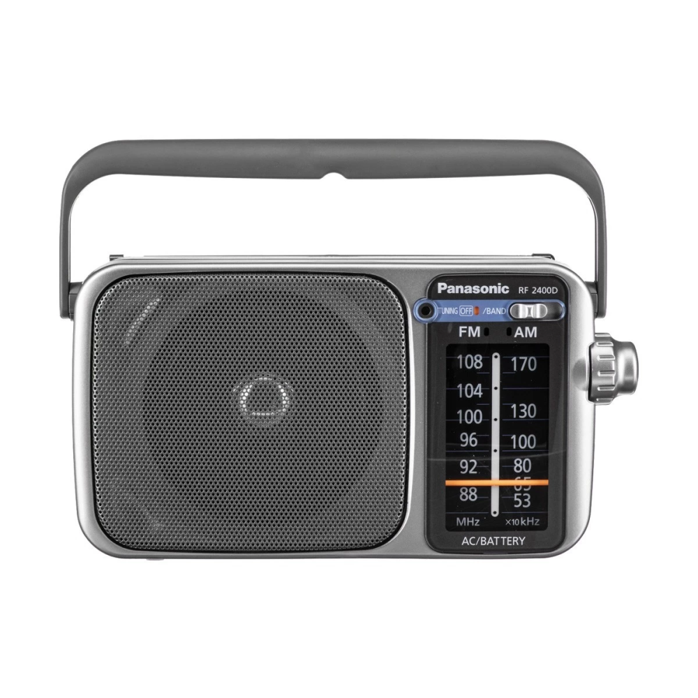 Panasonic RF-2400D Portable AM/FM Radio with New Toner