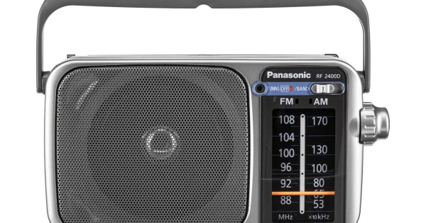 Panasonic RF-2400D Portable AM/FM Radio with New Toner