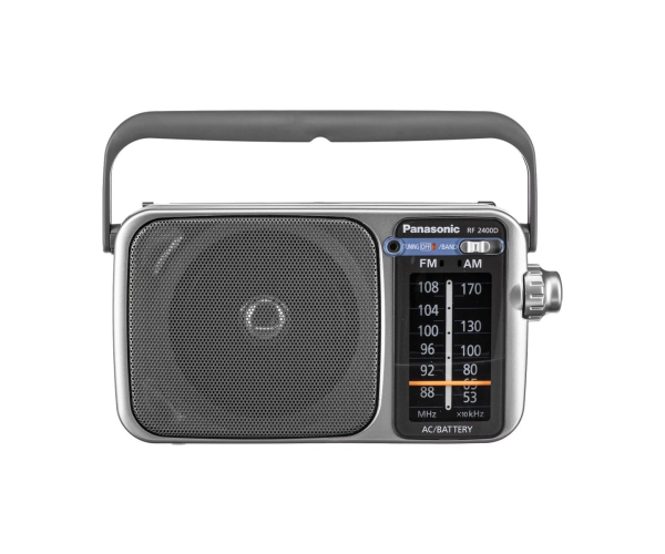 Panasonic RF-2400D Portable AM/FM Radio with New Toner