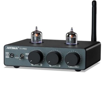 AIYIMA T1 PRO Tube Preamp Vacuum Receiver Home Audio Preamplifier