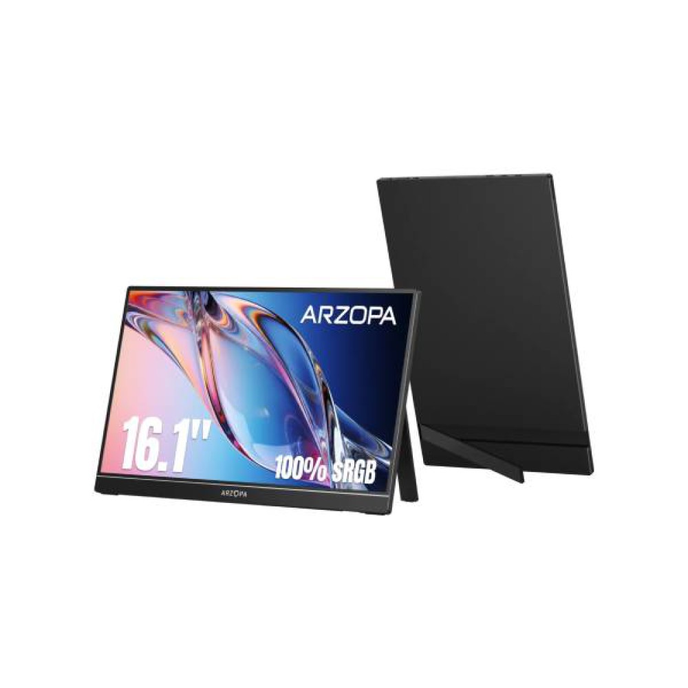 ARZOPA Z1C 16.1 Inch FHD IPS Portable Monitor (Black)