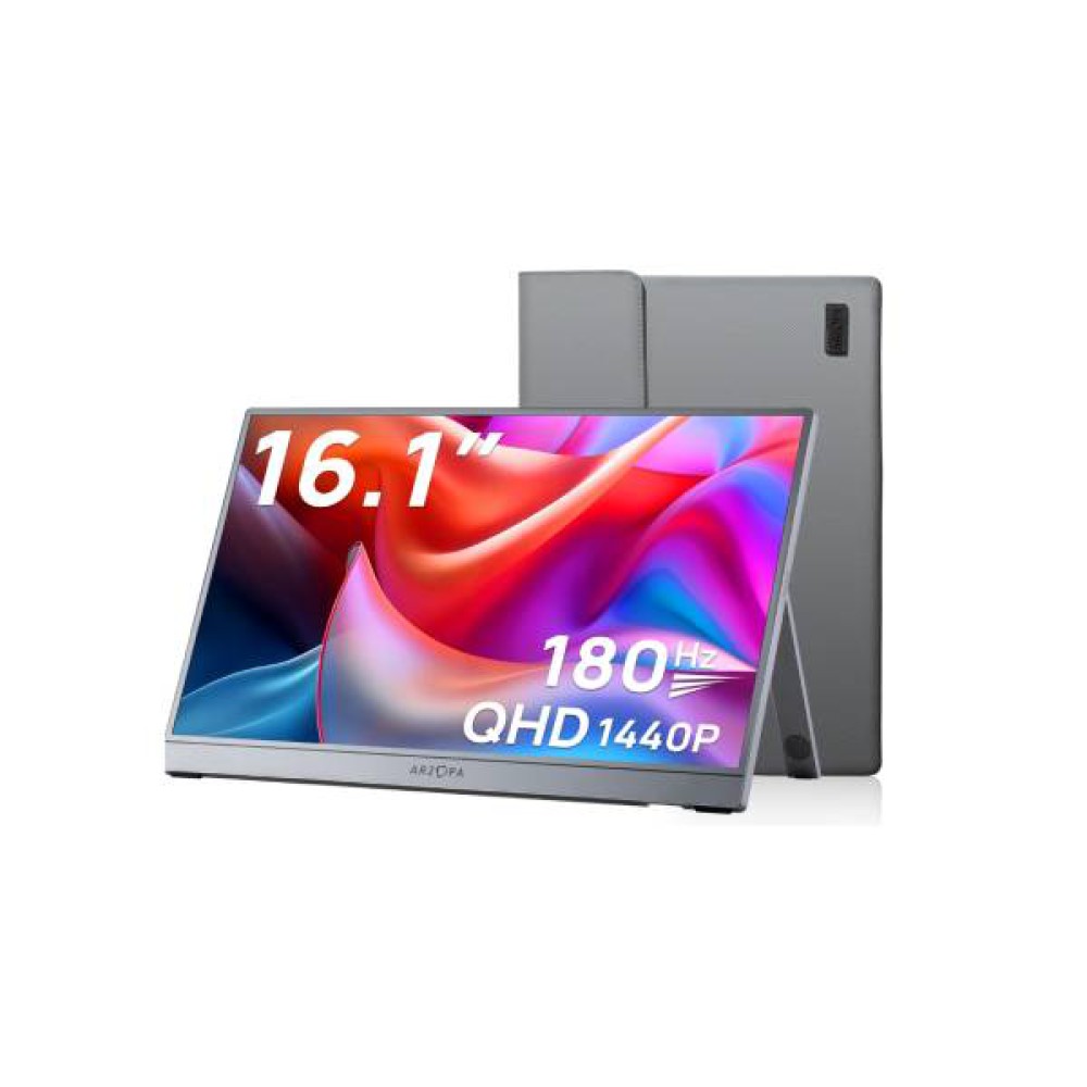 ARZOPA Z3FC 16.1 Inch Portable Monitor (Grey)