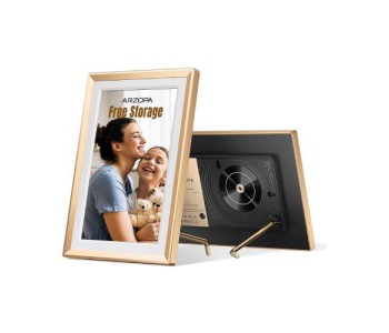 Arzopa D10 10.1 Inch WiFi Digital Photo Frame Champagne Gold