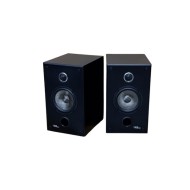Audiophonic Carbon-85 Black Hifi Power Bookshelf Speaker
