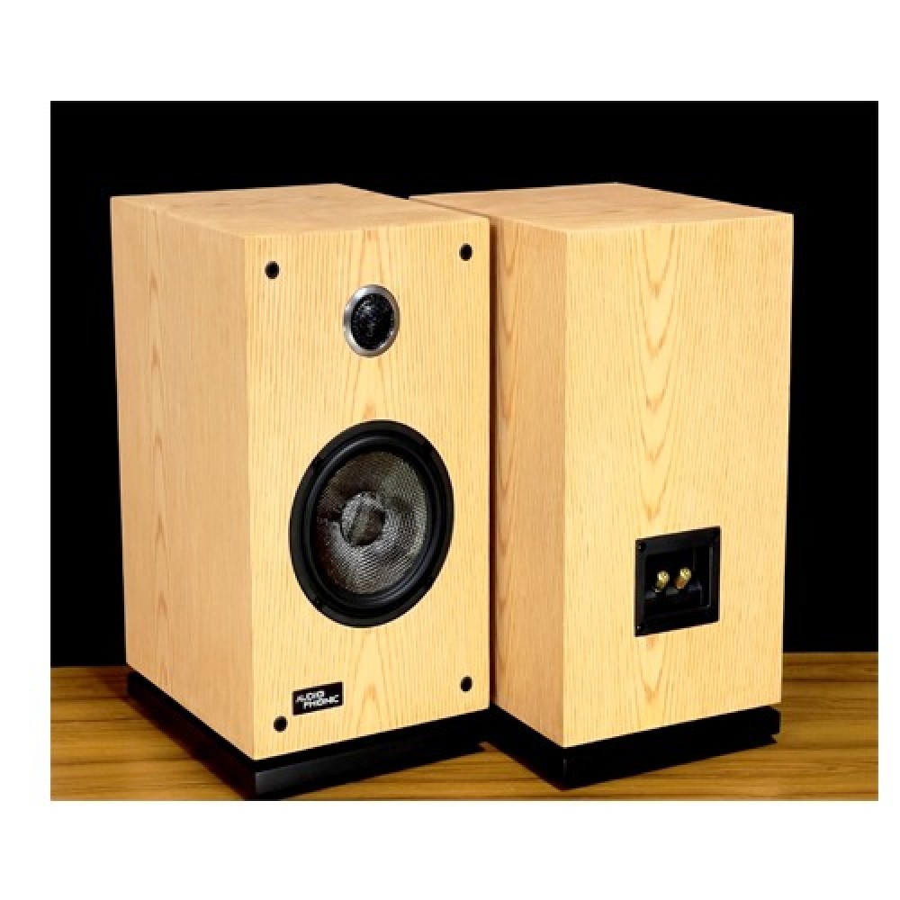 Audiophonic Carbon-85 Wooden Hifi Power Bookshelf Speaker