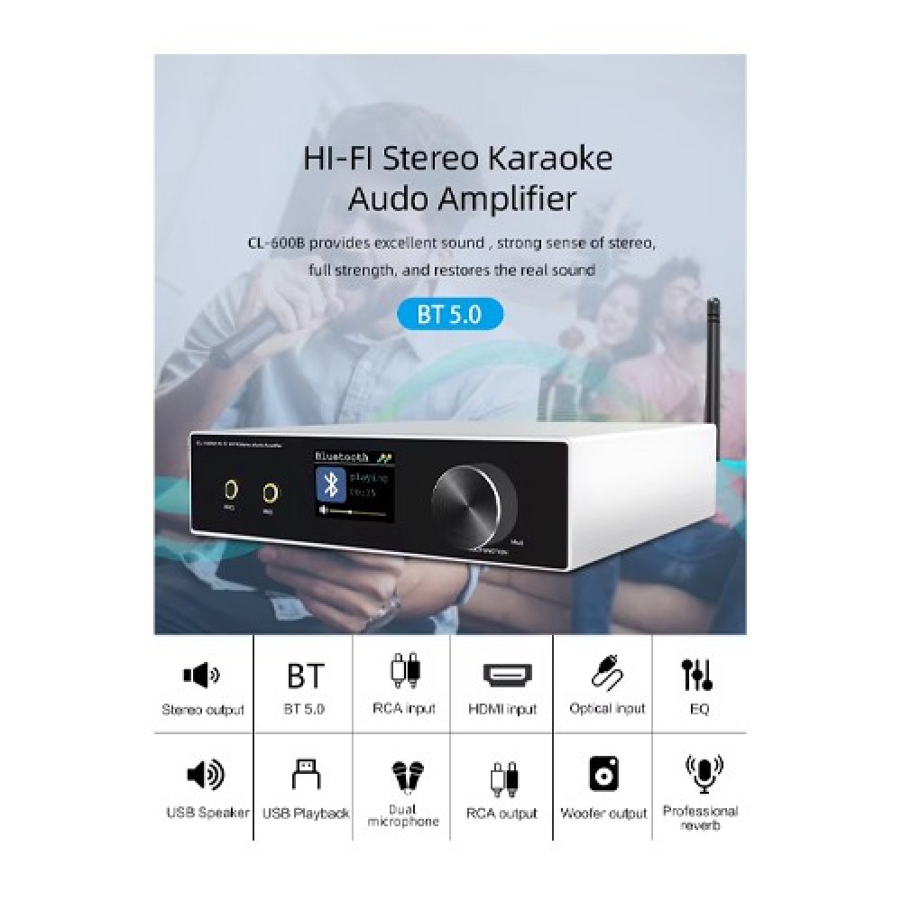 Audiophonic CL-600B Power Amplifier