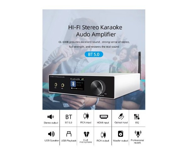 Audiophonic CL-600B Power Amplifier