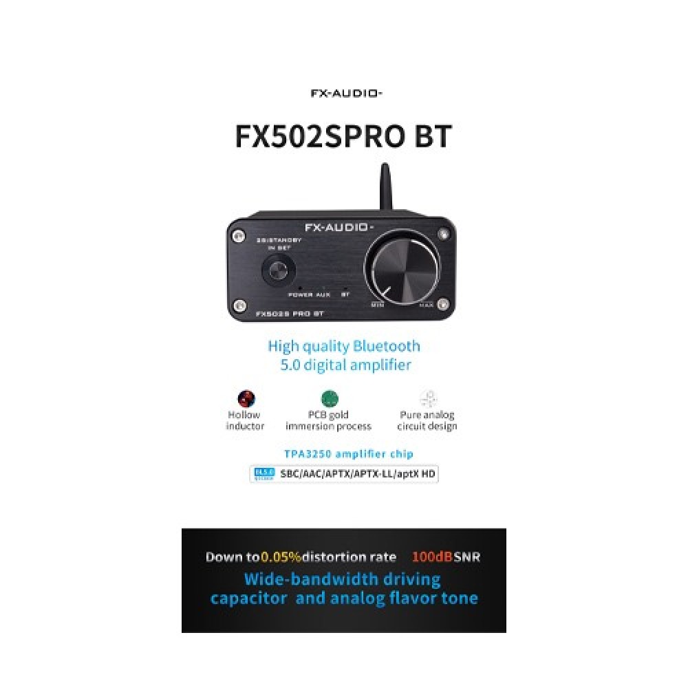 Audiophonic FX502SPROBT Power Amplifier