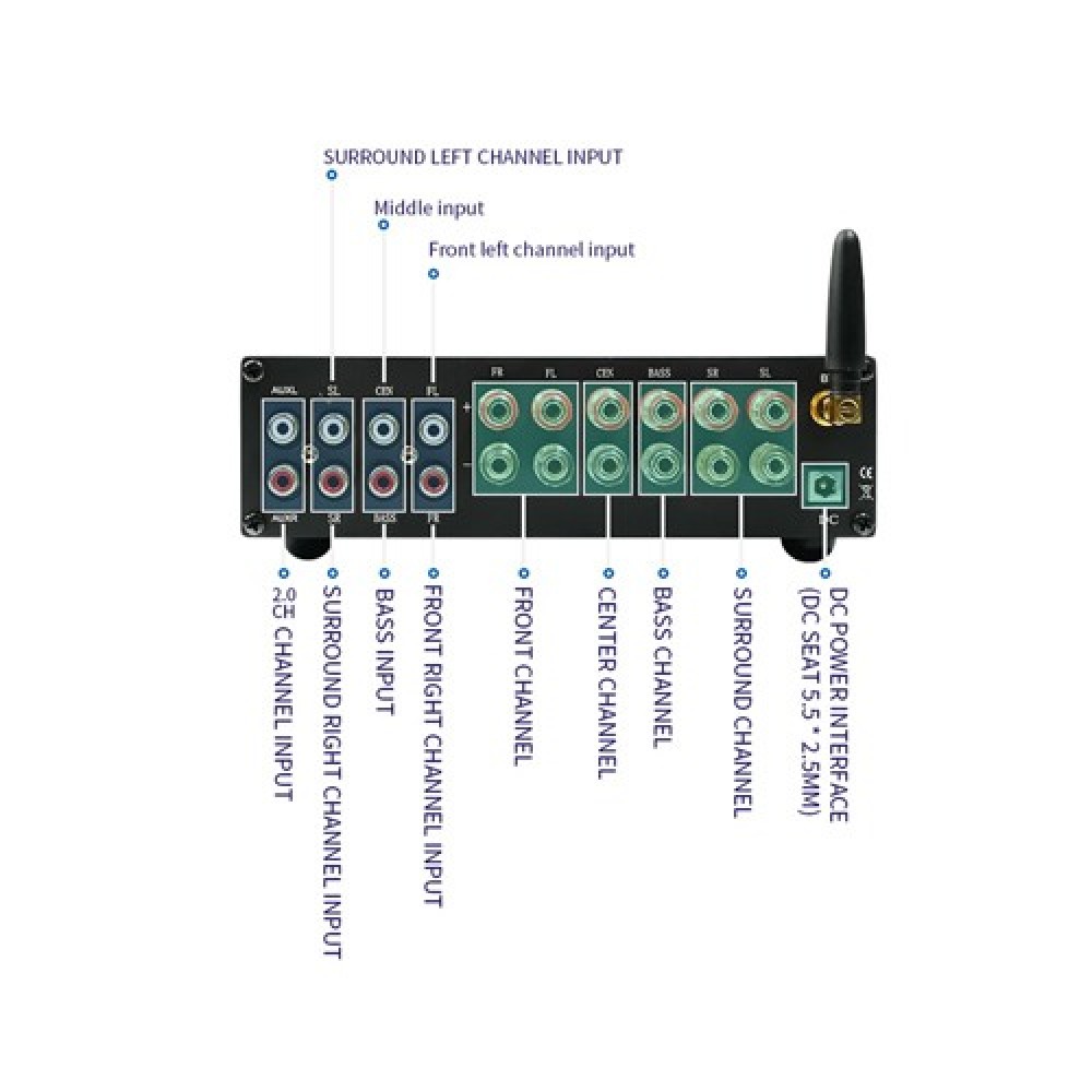Audiophonic PAD-A600Y Power Amplifier