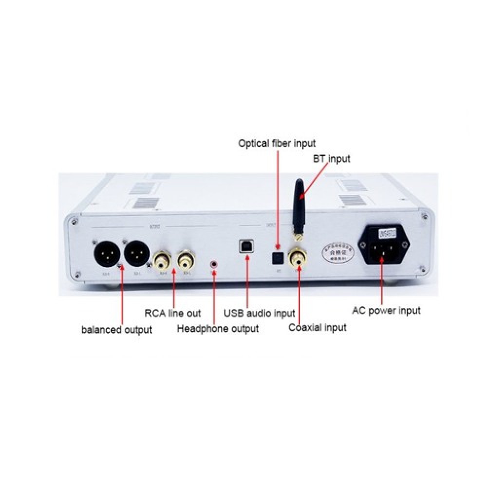 BRZHIFI DAC-DC300-1 Hifi Power Audio Decoder Amplifier BRZHIFI DAC-DC300-1 Hifi Power Audio Decoder Amplifier