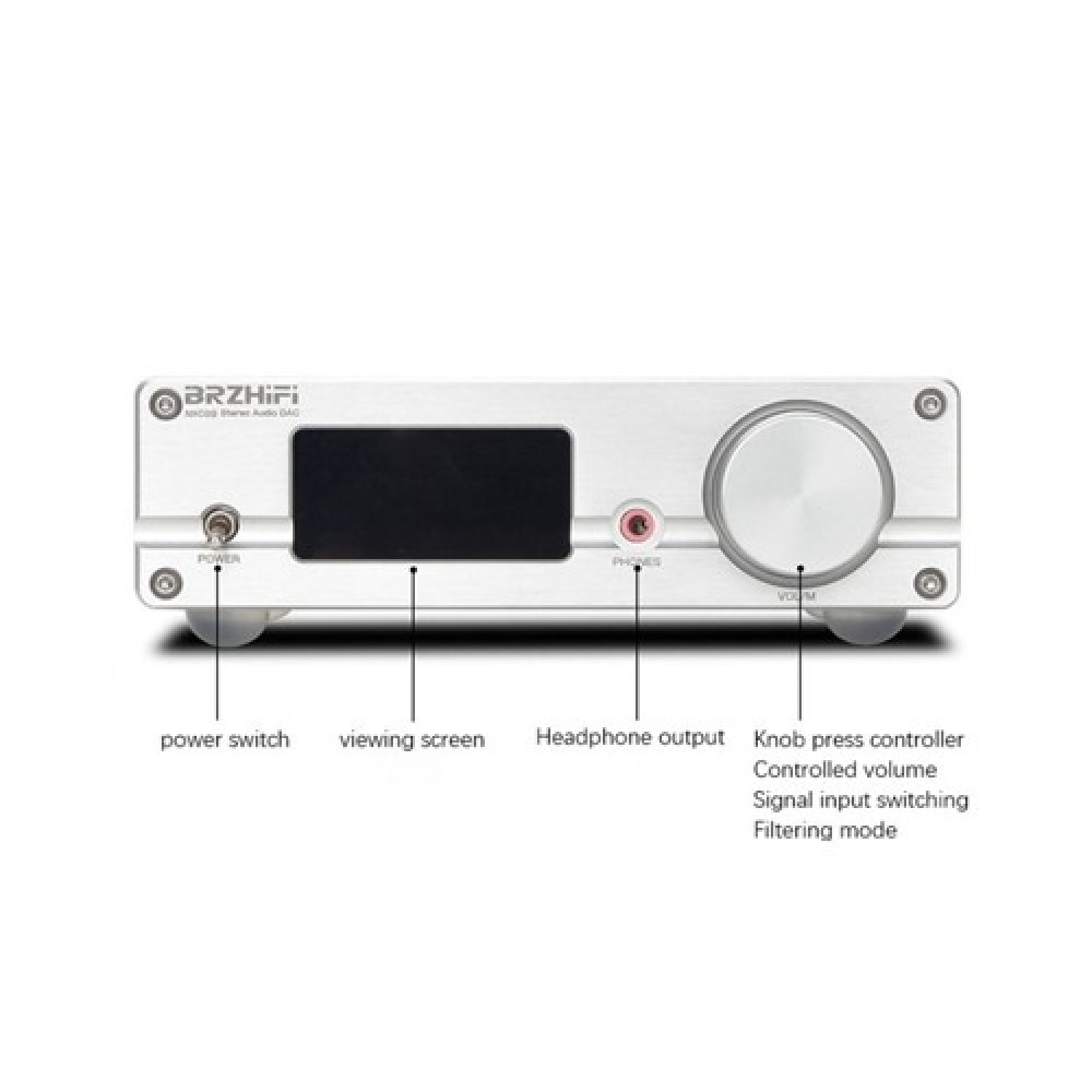 BRZHIFI DAC-NXC-09 Audio Decoder Amplifier BRZHIFI DAC-NXC-09 Audio Decoder Amplifier