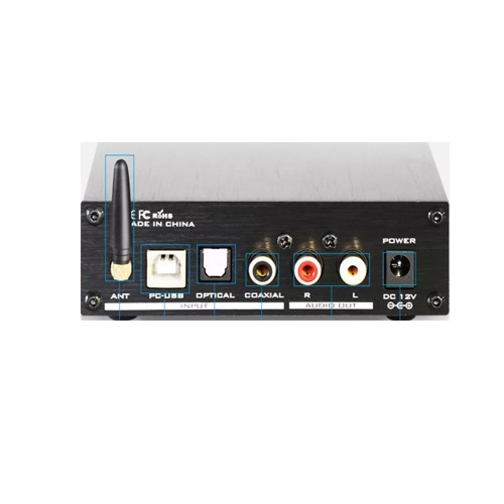 BRZHIFI DAC-X6MKII Hifi Power Amplifier Audio Decoder