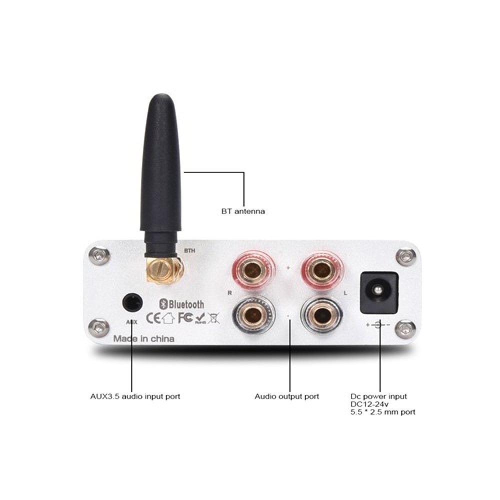 BRZHIFI PAD-MINI-1 Audio Power Class D Amplifier BRZHIFI PAD-MINI-1 Audio Power Class D Amplifier