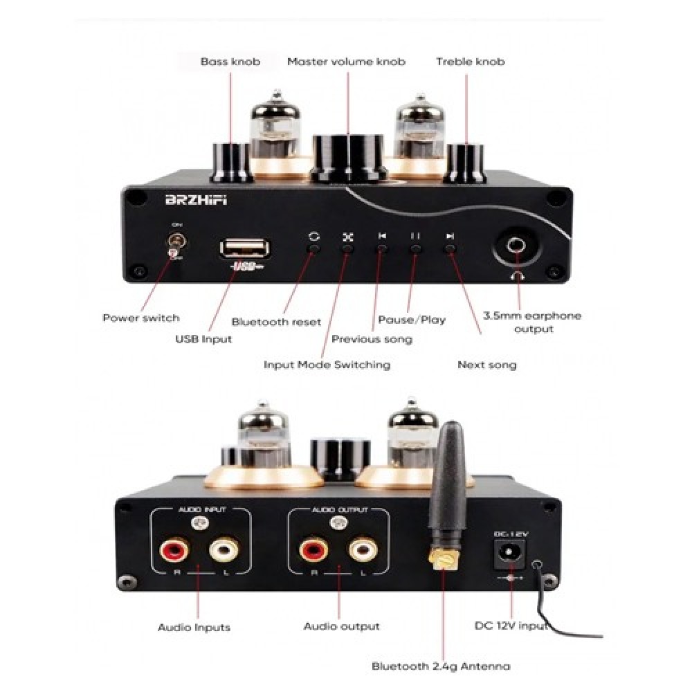 BRZHIFI PAP-F5 Audio Power Pre-Amplifier BRZHIFI PAP-F5 Audio Power Pre-Amplifier