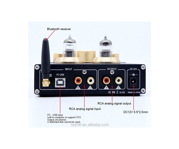 BRZHIFI PAP-L200 Valve Tube Bass HIFI Audio Amplifier