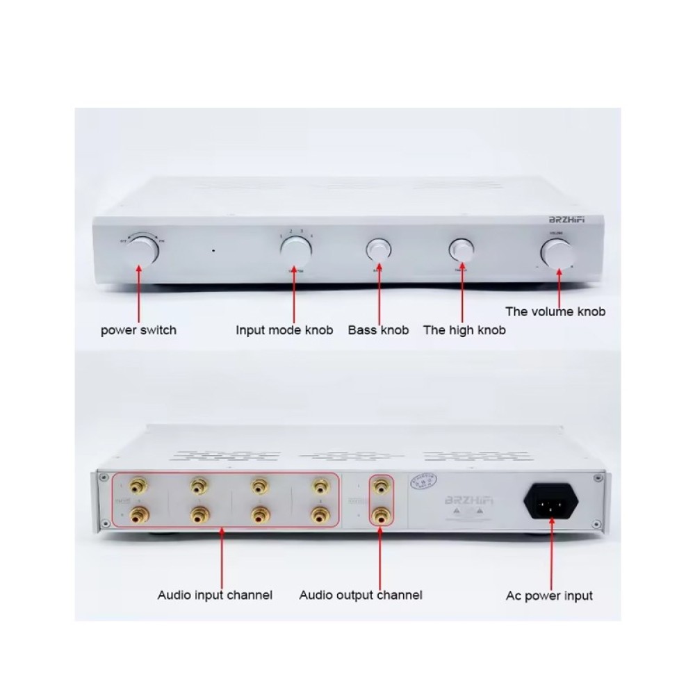 BRZHIFI PAP-MC22 Audio HIFI  Power Amplifier