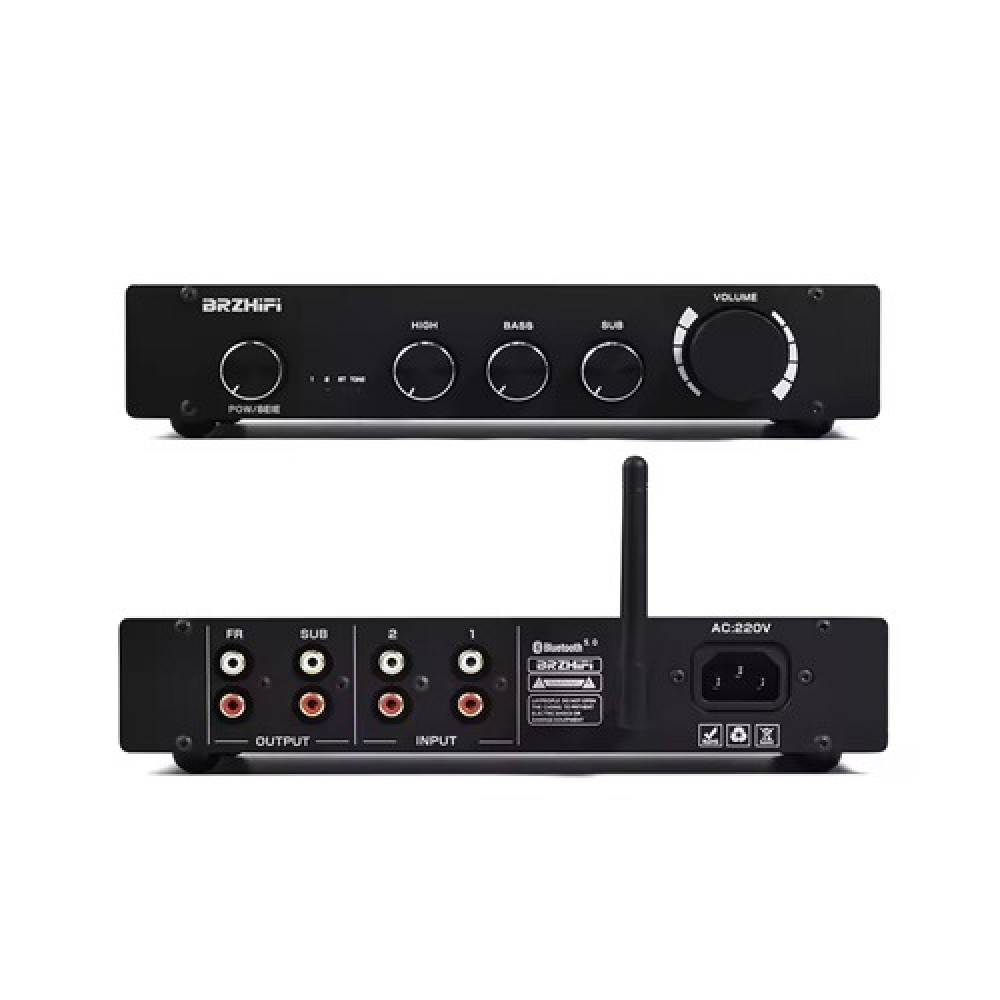 BRZHIFI PAP-BS-L1B Class A BT5.0 preamplifier 2.1 Power Amplifier BRZHIFI PAP-BS-L1B Class A BT5.0 preamplifier 2.1 Power Amplifier