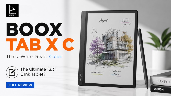 BOOX Tab X C: পেশাদারদের জন্য এক অপূর্ব উপহার