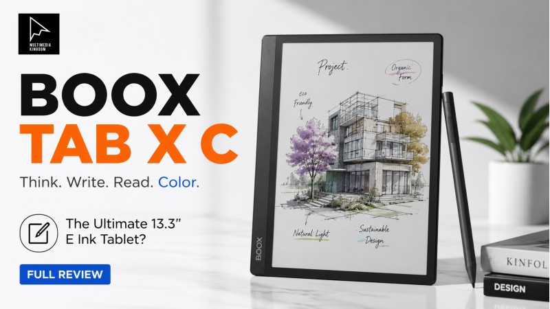 BOOX Tab X C: পেশাদারদের জন্য এক অপূর্ব উপহার