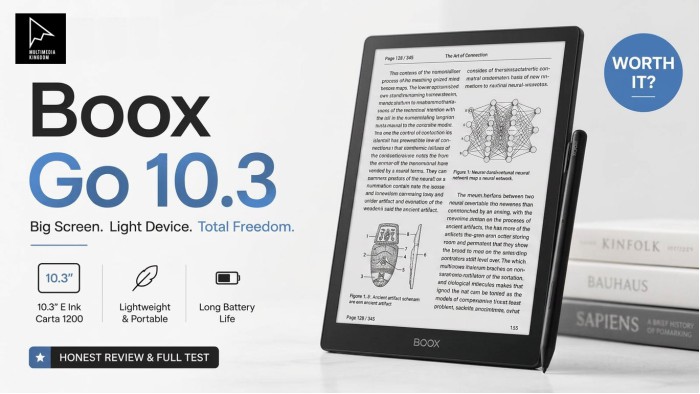 Boox Go 10.3 রিভিউ: মিড বাজেটে প্রিমিয়াম ডিভাইস