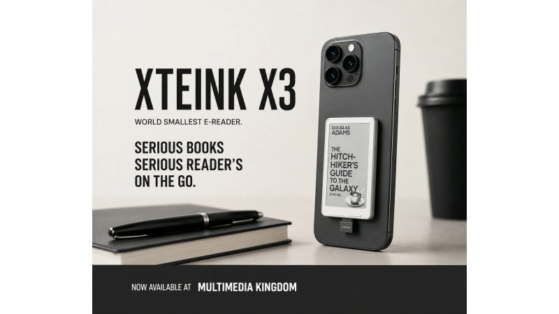 Xteink X3 Pocket eReader: ছোট মরিচের ঝাল বেশি!