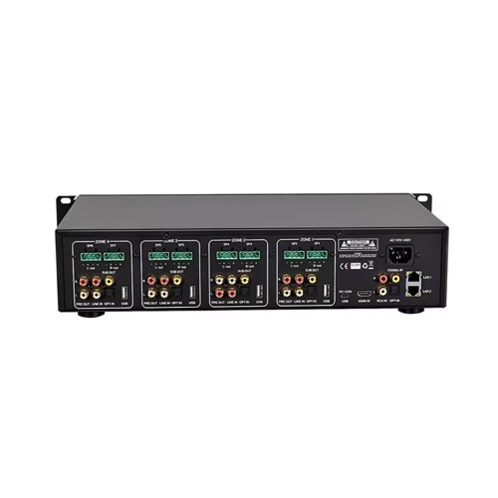 Cloudyx CL-4 Audio Amplifier Four Zones Music Streamer Cloudyx CL-4 Audio Amplifier Four Zones Music Streamer