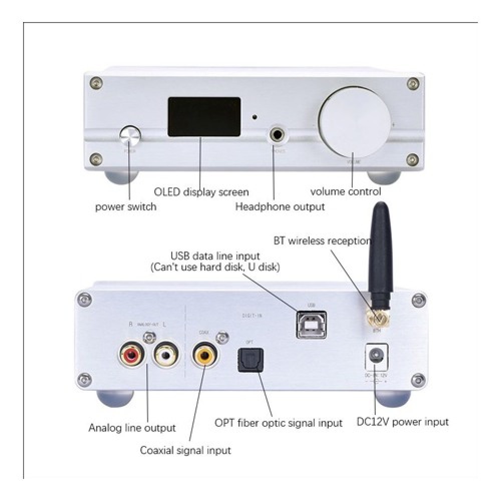 BORIZSONIC DAC-NXC-04 Audio HIFI Power Amplifier BORIZSONIC DAC-NXC-04 Audio HIFI Power Amplifier