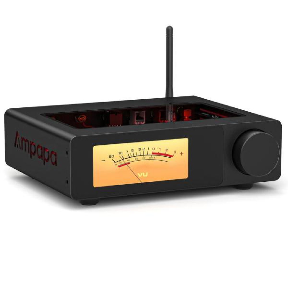 Ampapa D1 HiFi 300W x2 Bluetooth Stereo Amplifier