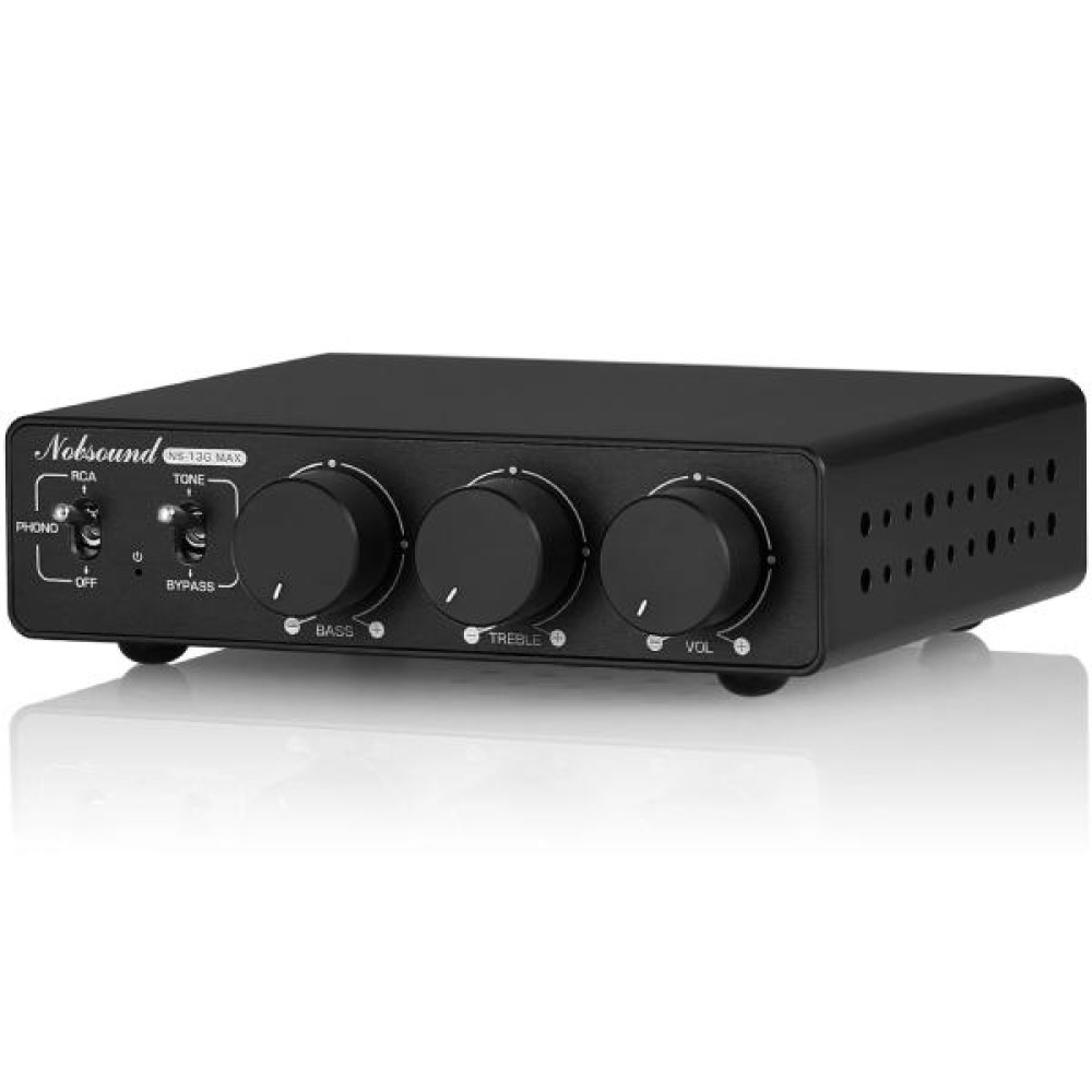 Douk Audio NS-13G MAX 300Wx2 Stereo Hi-Fi Class D Amplifier with Phono Input