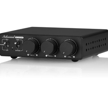 Douk Audio NS-13G MAX 300Wx2 Stereo Hi-Fi Class D Amplifier with Phono Input