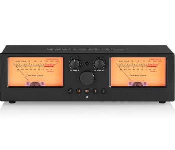Douk Audio VU3PRO Amplifier/Speaker Selector VU Meter 2-IN-2-OUT Switcher Box
