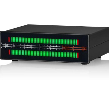 Douk Audio VU56PRO MIC+LINE Stereo RGB LED Sound Level Meter Audio Splitter Switcher Music Spectrum Visualizer