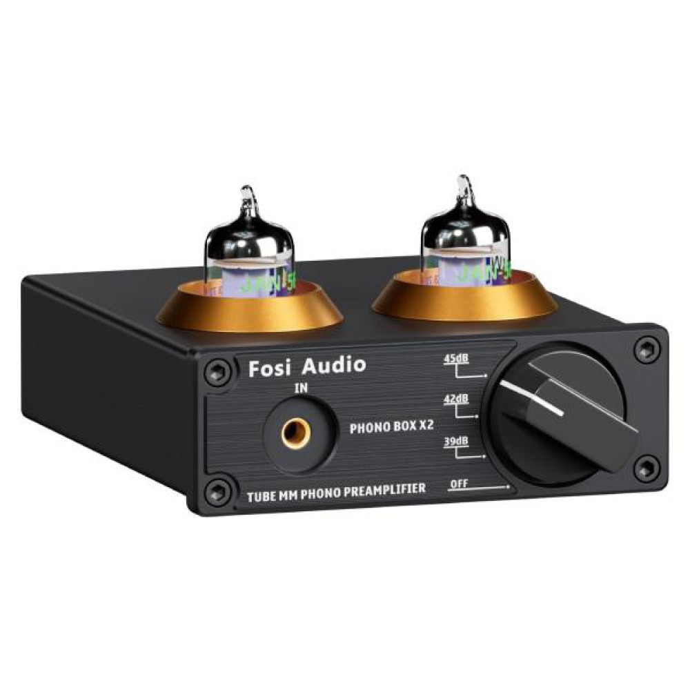 Fosi Audio Box X2 Tube Phono Preamplifier Fosi Audio Box X2 Tube Phono Preamplifier