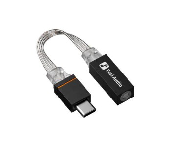 Fosi Audio D2 3.5mm to Type C adapter Headphone Amp