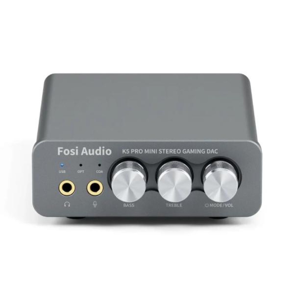 Fosi Audio K5 Pro Gaming DAC Headphone Amplifier